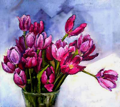 Painting by Meredith Nieves