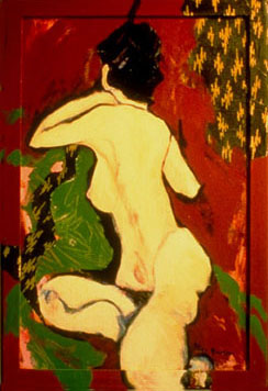 Painting by Alice Burton, Audart Gallery