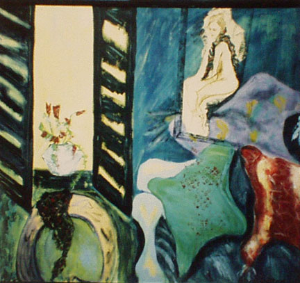 Black Shutters by Alice Burton, Audart Gallery