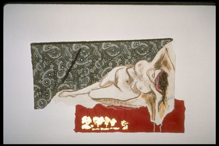 Studio Study, Mixed Media, by Alice Burton, Audart Gallery