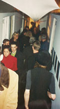 Crowd at the Opening For Ten Years After: The Warhol Factory at Audart
