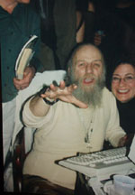 Billy Name at Opening of Ten Years After: The Warhol Factory at Audart